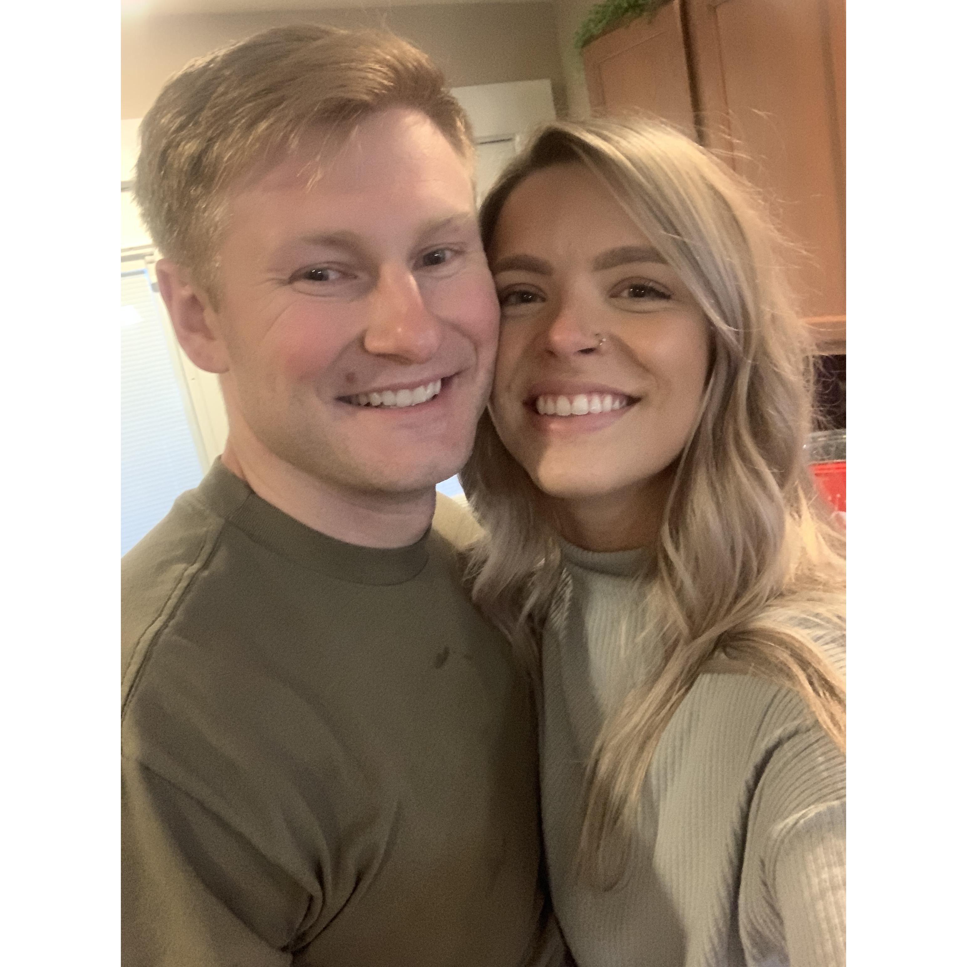 Welcoming Ryan home from Korea! November 2020