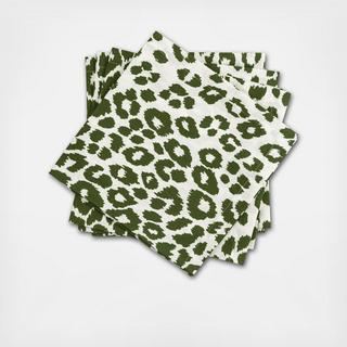 Iconic Leopard Napkin, Set of 4