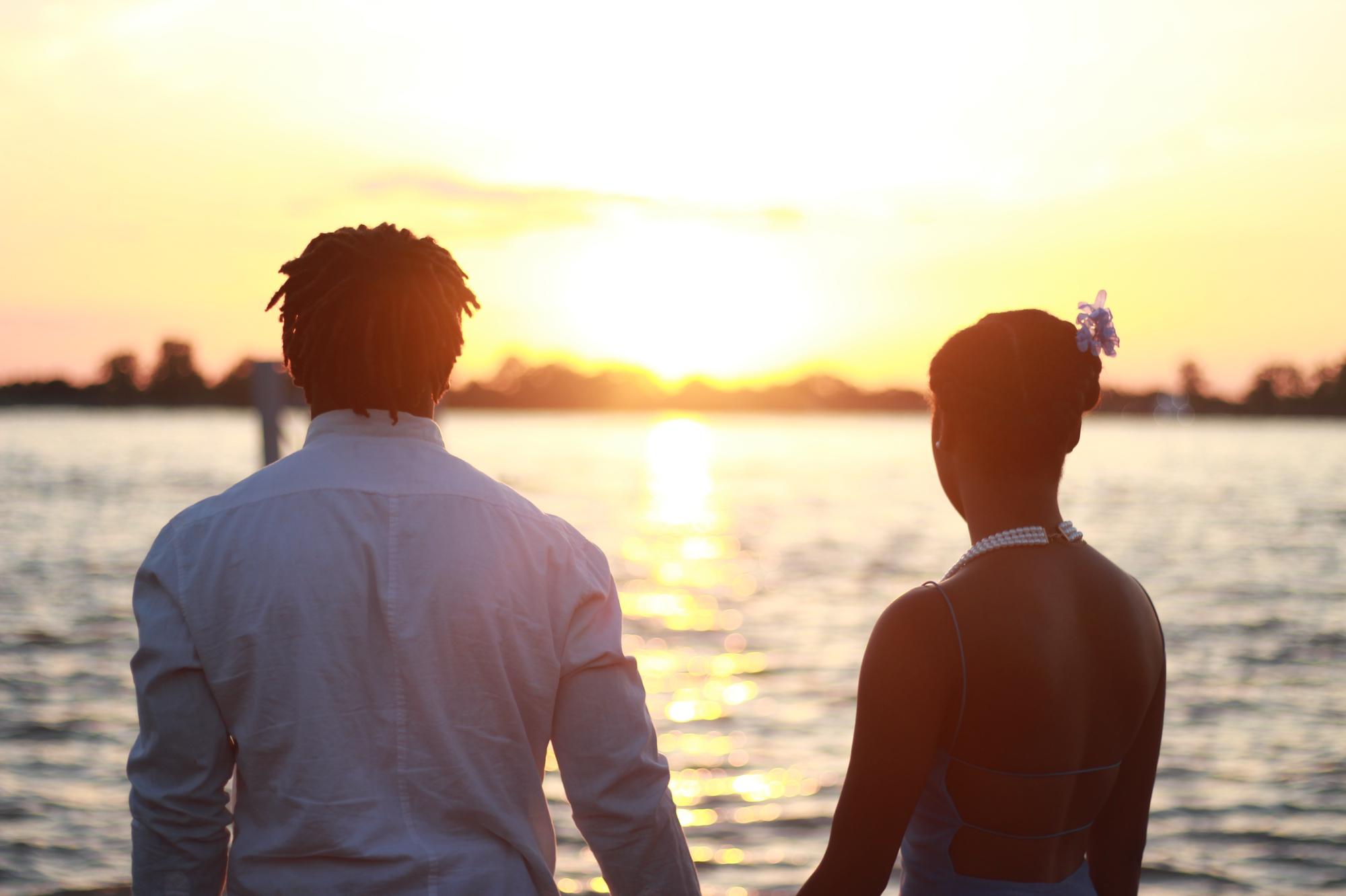 These photos were from our “prom” since we both did not attend our senior proms and decided to have our own