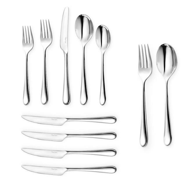 Robert Welch Kingham 50-piece Flatware Set