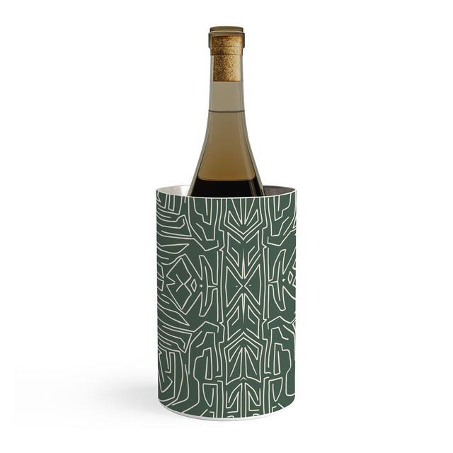 Marta Barragan Camarasa Abstract pattern linear stroke Wine Chiller - Deny Designs