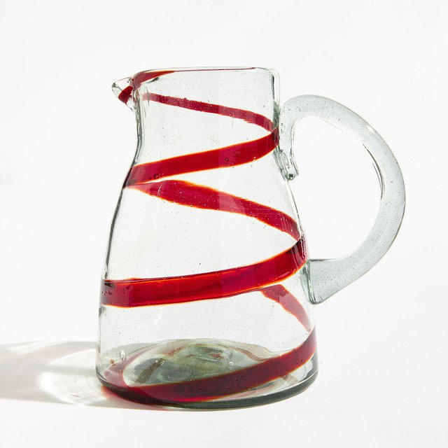 Red Ribbon Pitcher
