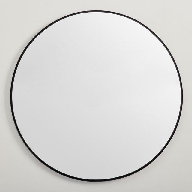 Stowe Mirror, 40" Round - Black