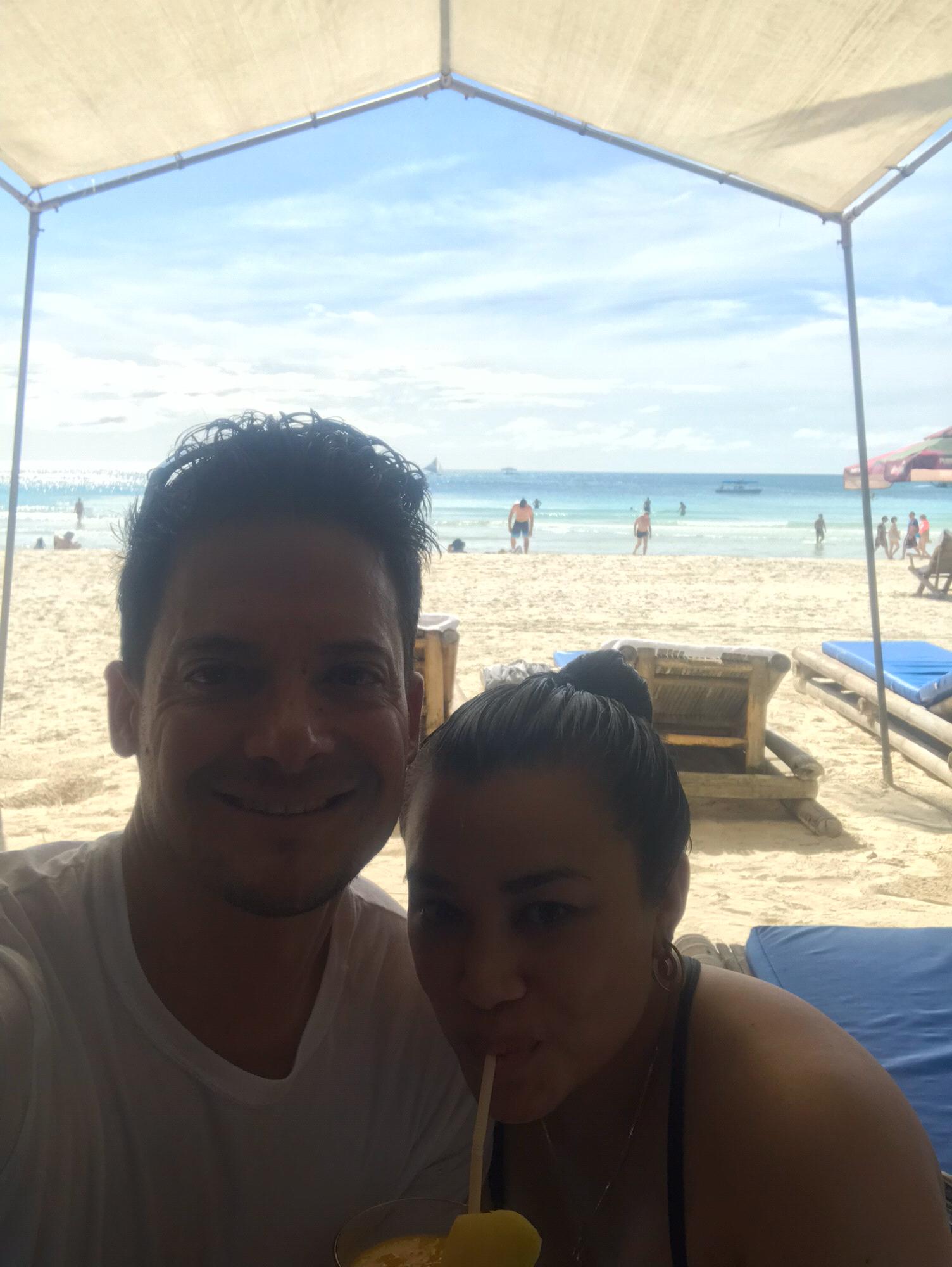 Oceanside massages on  the beach with home made coconut oil & fresh mango shakes.