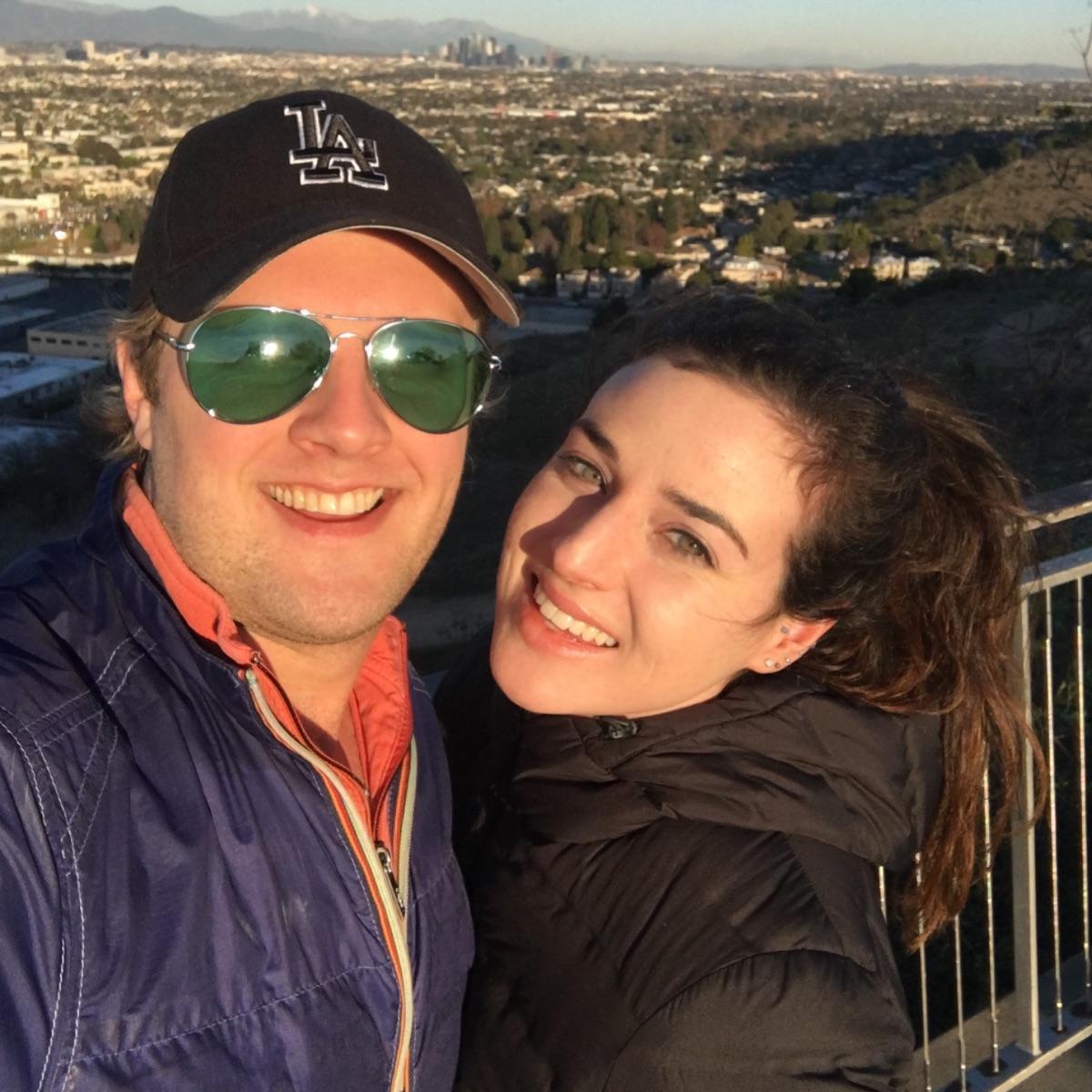 One of us after a favorite hike!