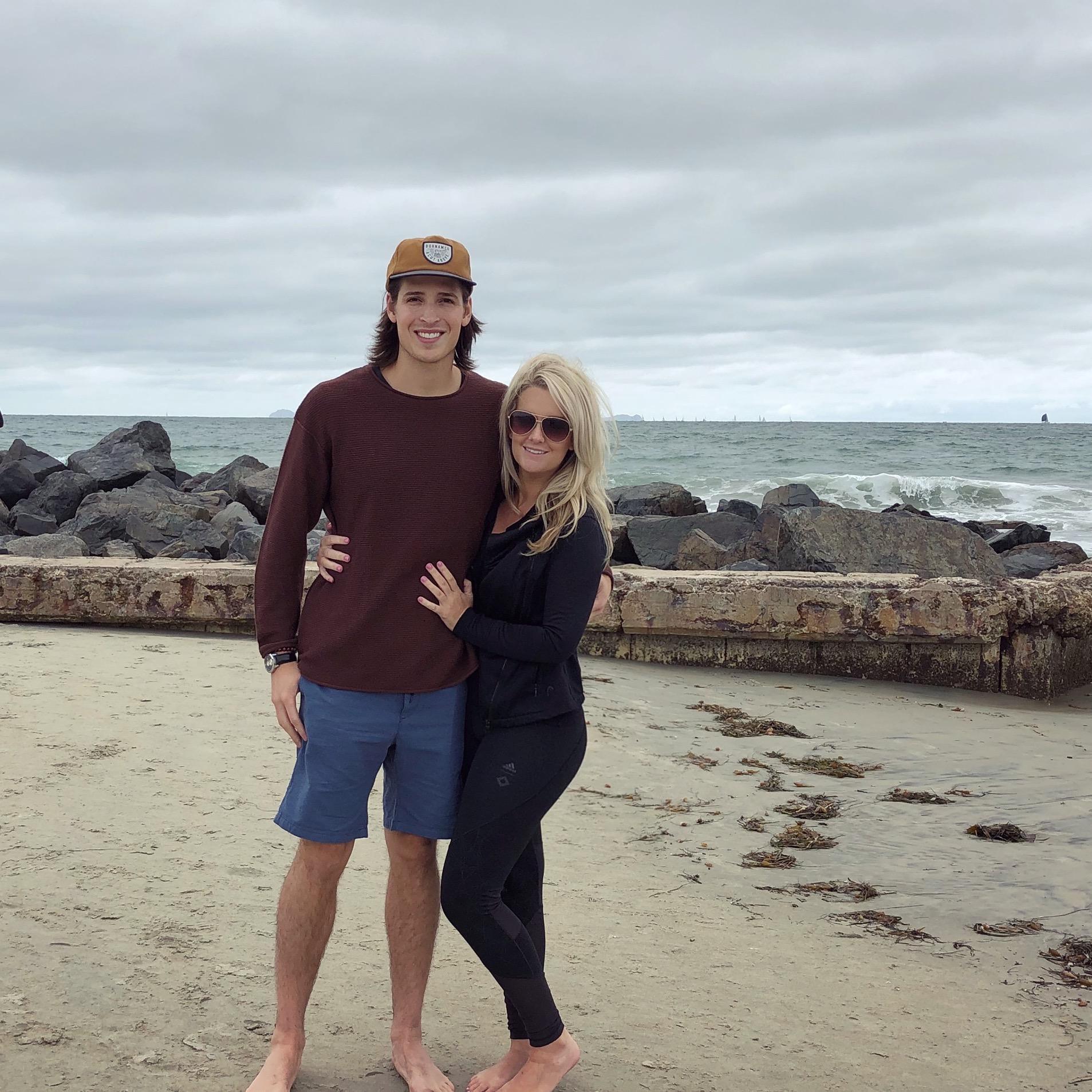 Our first trip together to San Diego