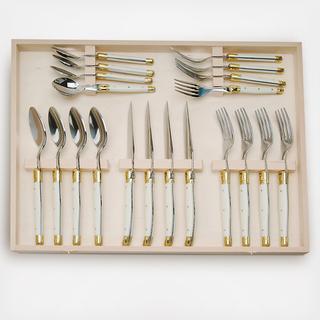 Jean Dubost Laguiole 20-Piece Flatware Set, Service for 4