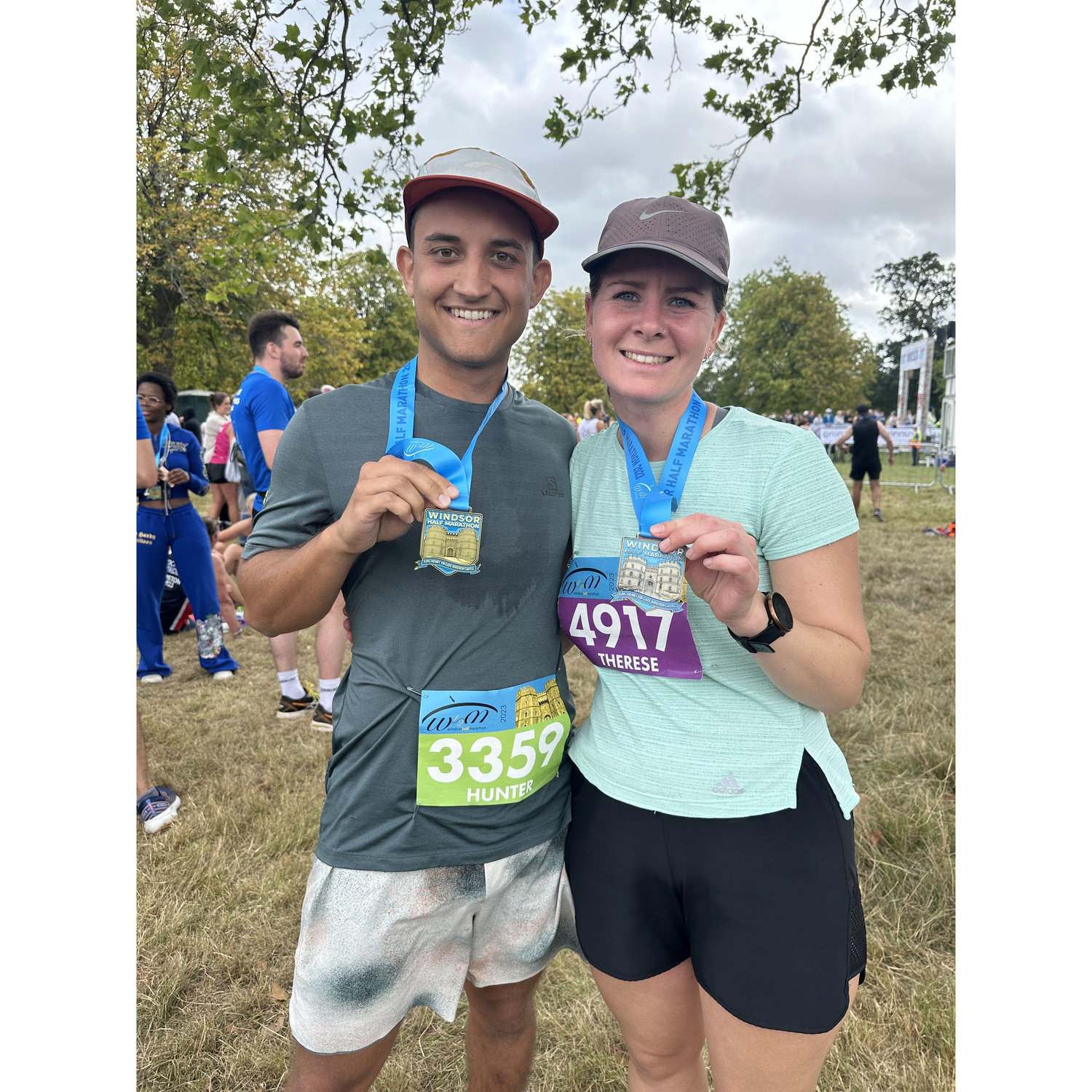 Therese's first half marathon! In Windsor, England - September 2023