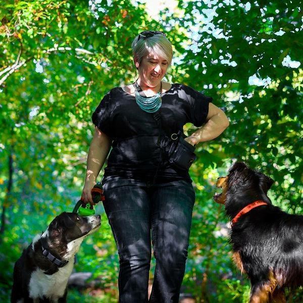 Adina and her boys (RIP Governor Monkey) and MeloDrama