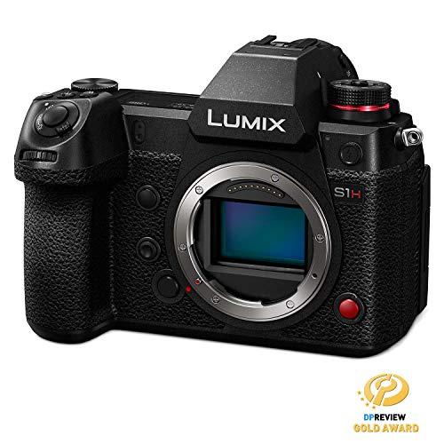 PANASONIC LUMIX S1H Digital Mirrorless Video Camera with 24.2 Full Frame Sensor, 6K/24p Video Recording Capability, V-Log/V-Gamut, and Multi-Aspect Recording