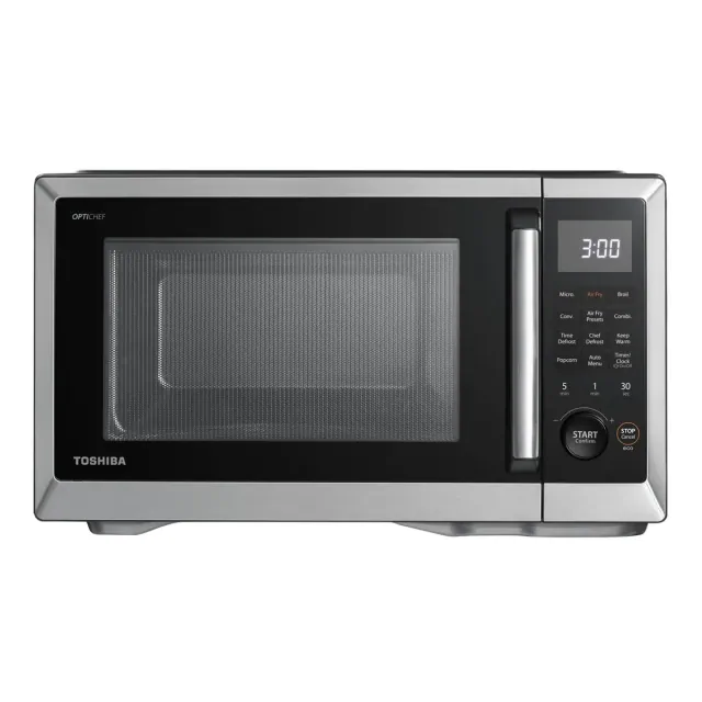 Toshiba 1.0 cu ft Top Airfry Mulitifunctional Countertop Microwave