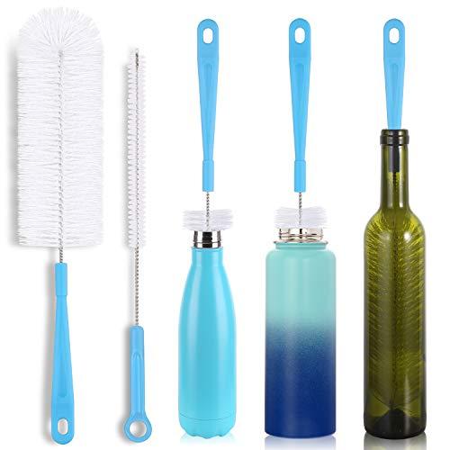 16 Inch Long Bottle Cleaning Brush for Beer Bottle - Bottle Cleaner for Washing Beer Wine Decanter Narrow Neck Bottles and Jugs