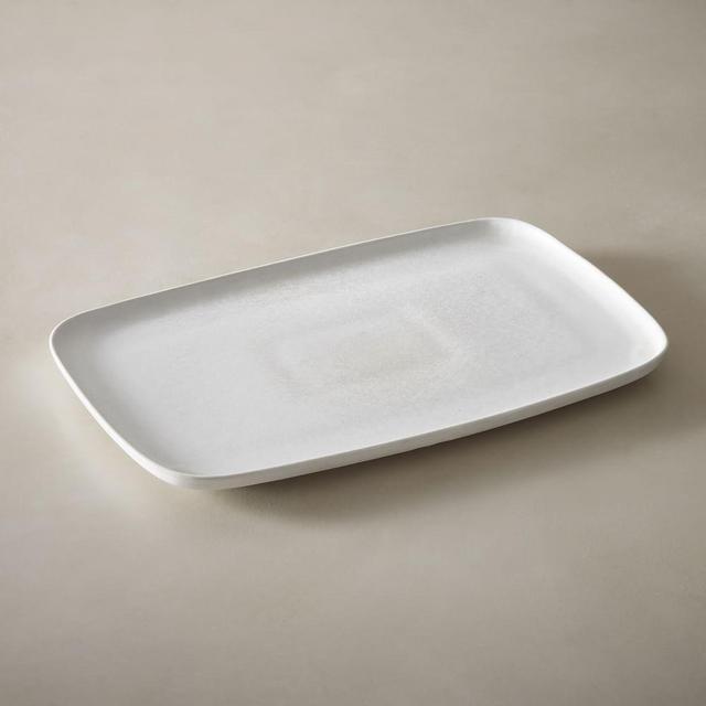 Aaron Probyn Kanto Serveware, Platter, Ceramic, White, Each