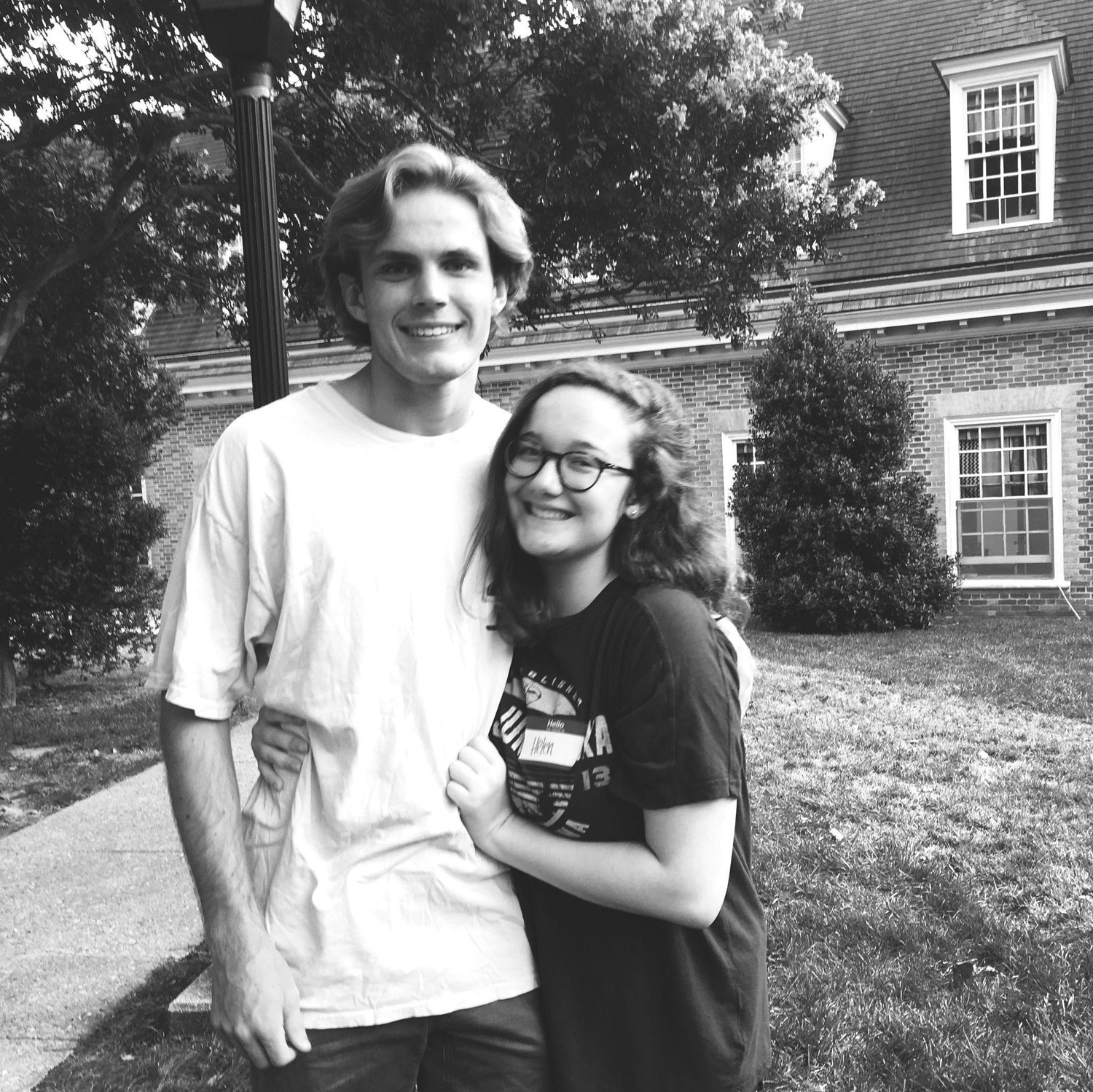 Our first picture together as a couple (September, 2017)