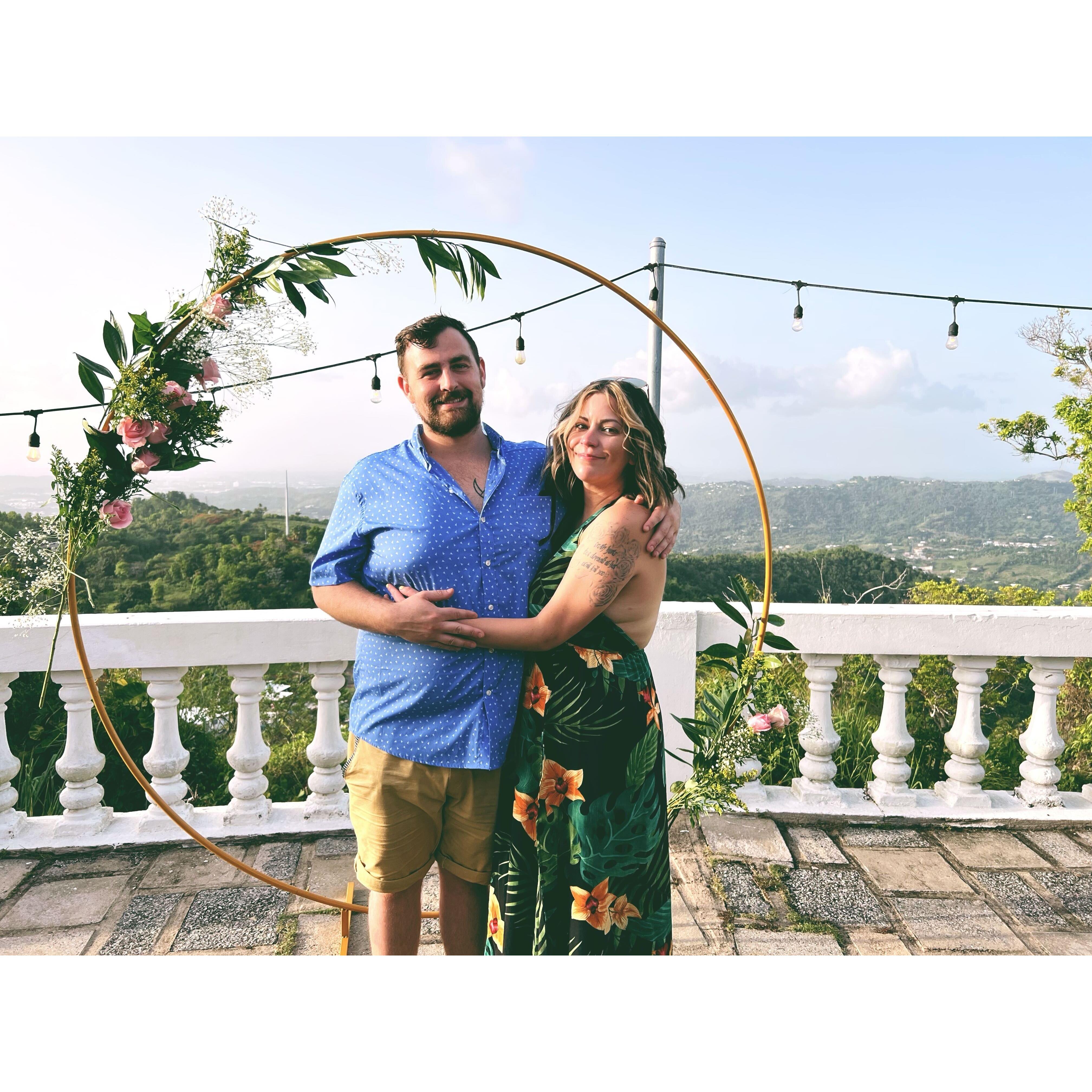 Puerto Rico, 2022
(also our beloved friends wedding!)