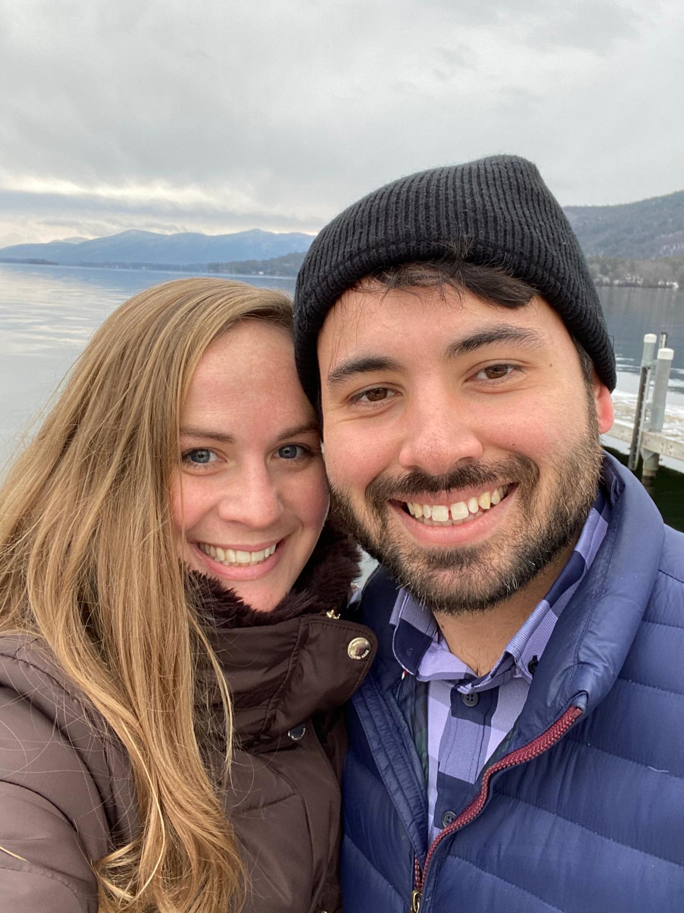 Andirondack Mountains - our first vacation together.