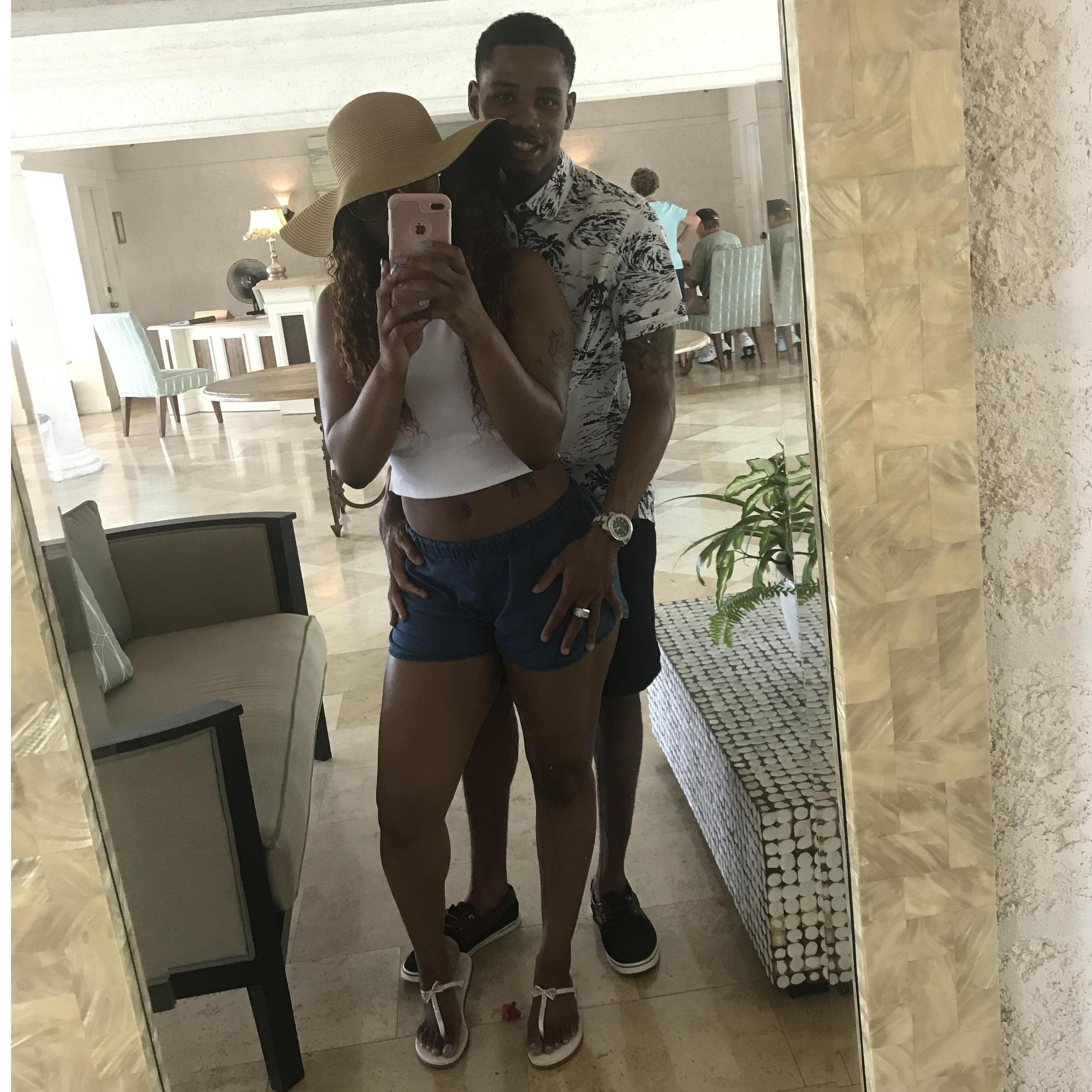 Our first trip out the country.
Turks and Caicos in 2016