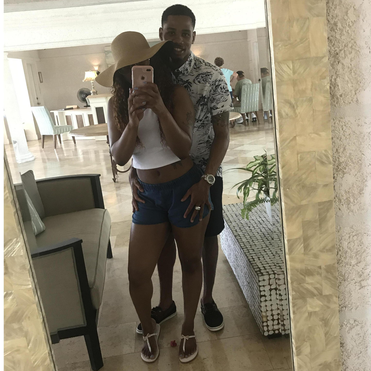 Our first trip out the country.
Turks and Caicos in 2016