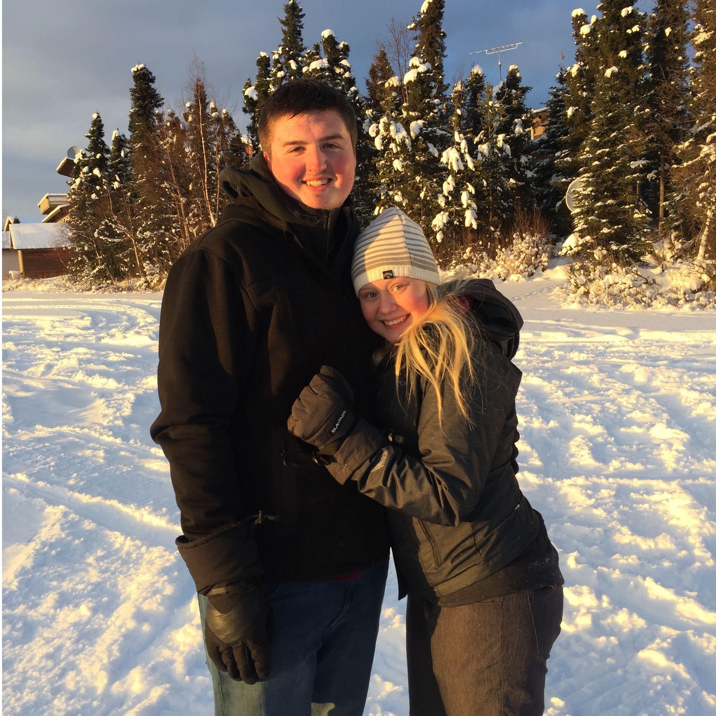 Christmas break in Alaska