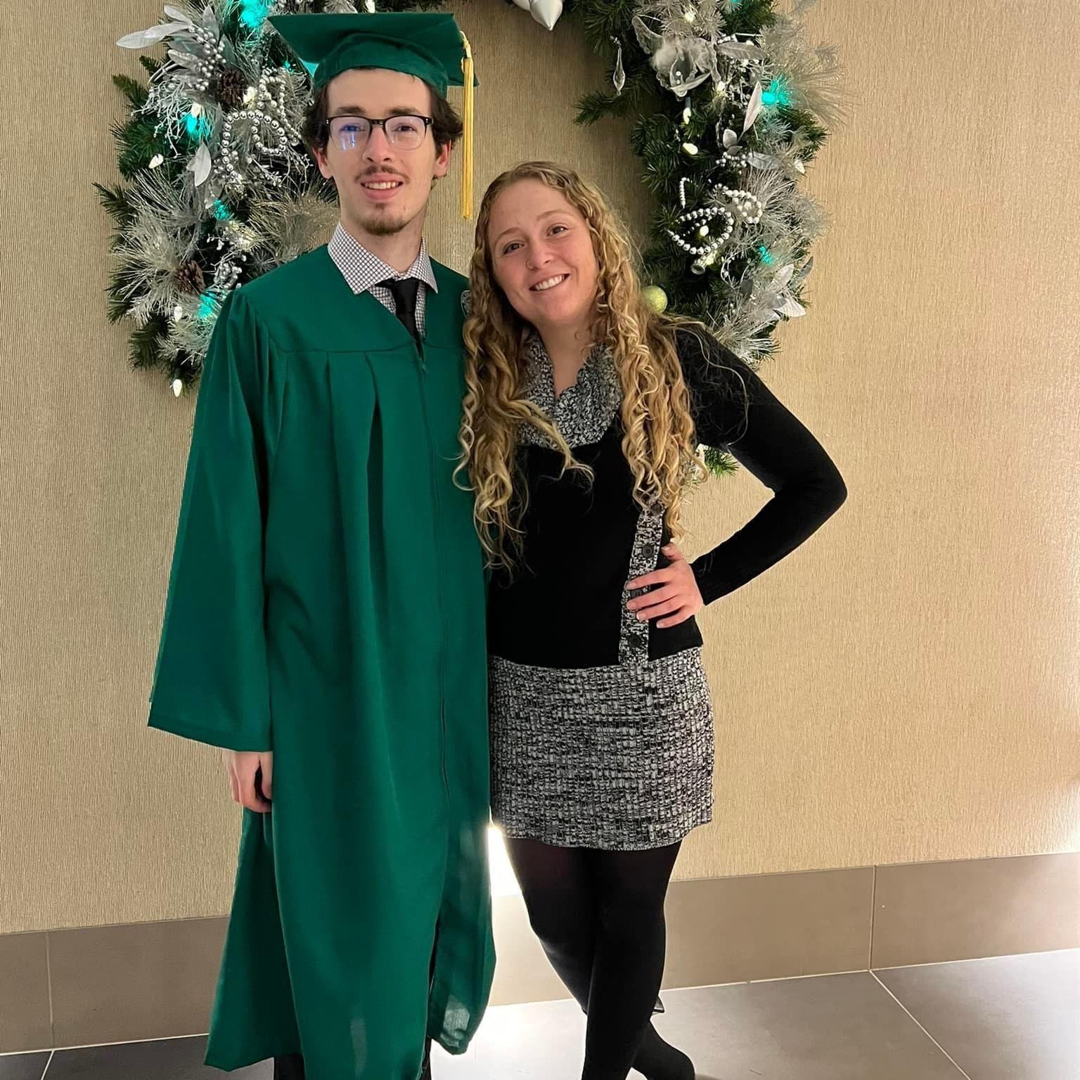 12/17/2022 - Watching eachother graduate college