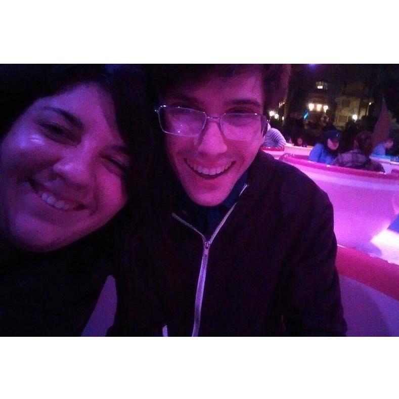 In our Happy Place - the Disneyland teacups