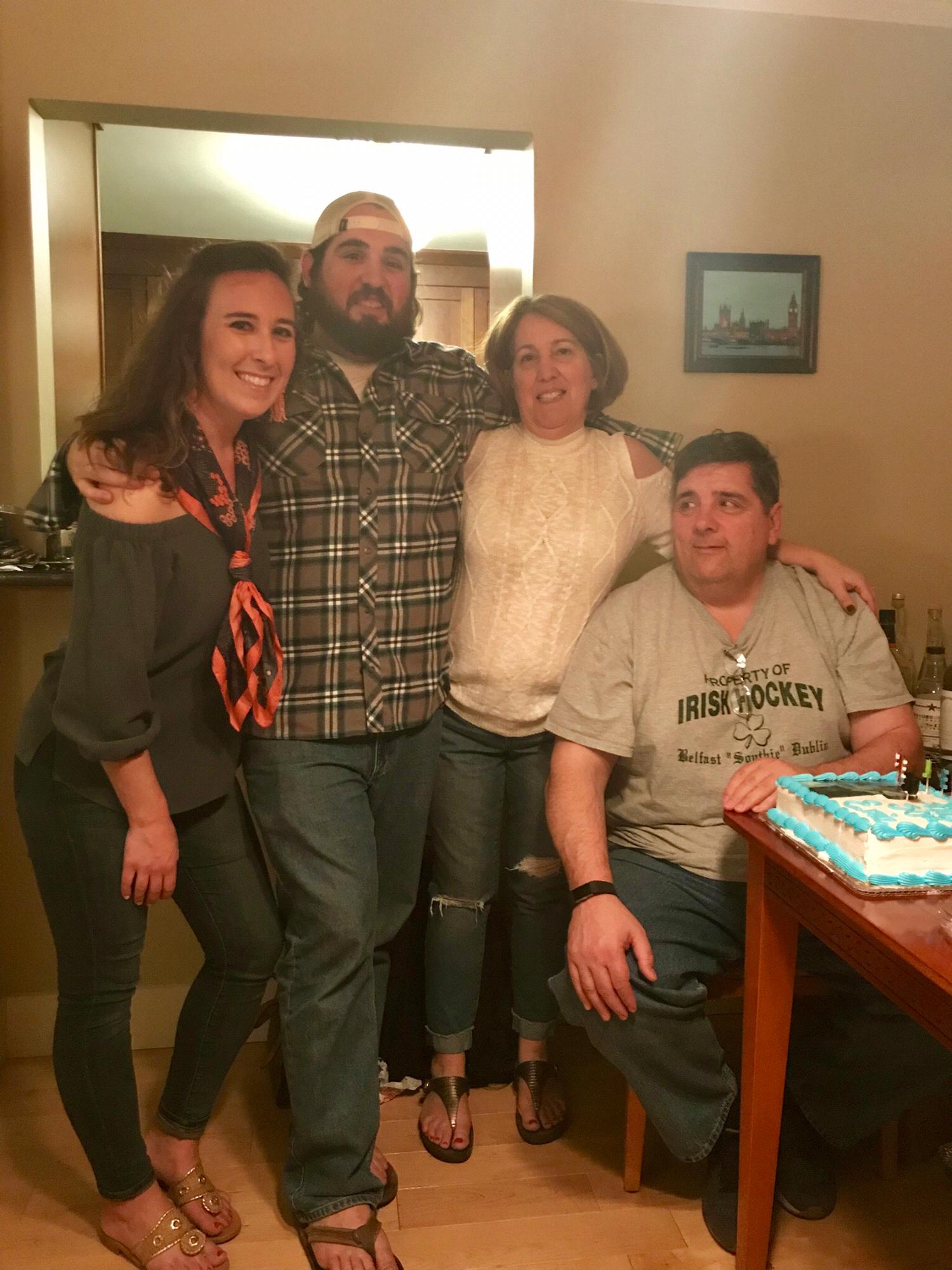 Eric's 30th with the Piatellis!