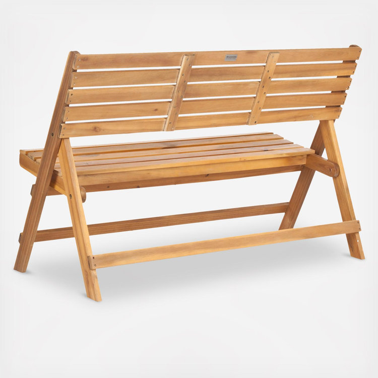 Safavieh, Outdoor Folding Bench | Zola