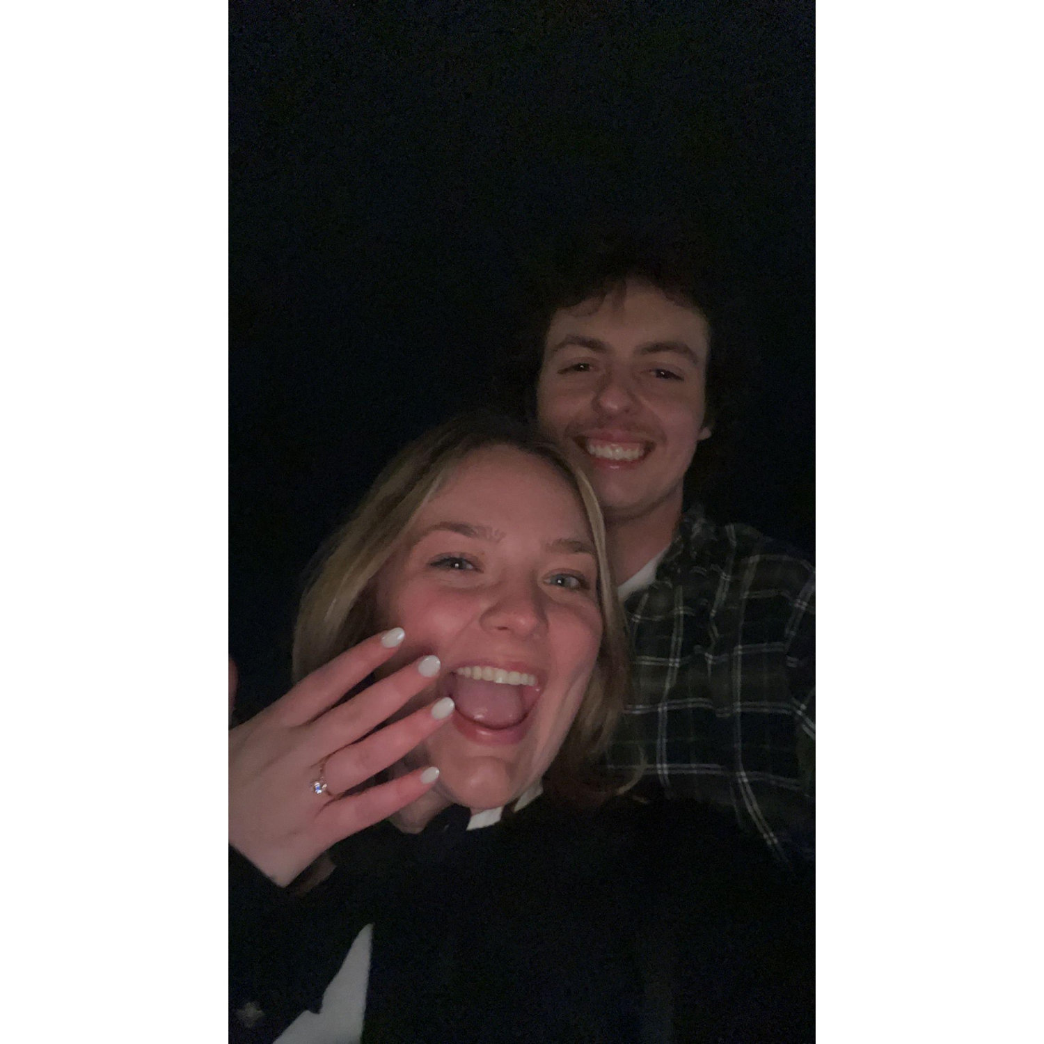 I said "yes!"