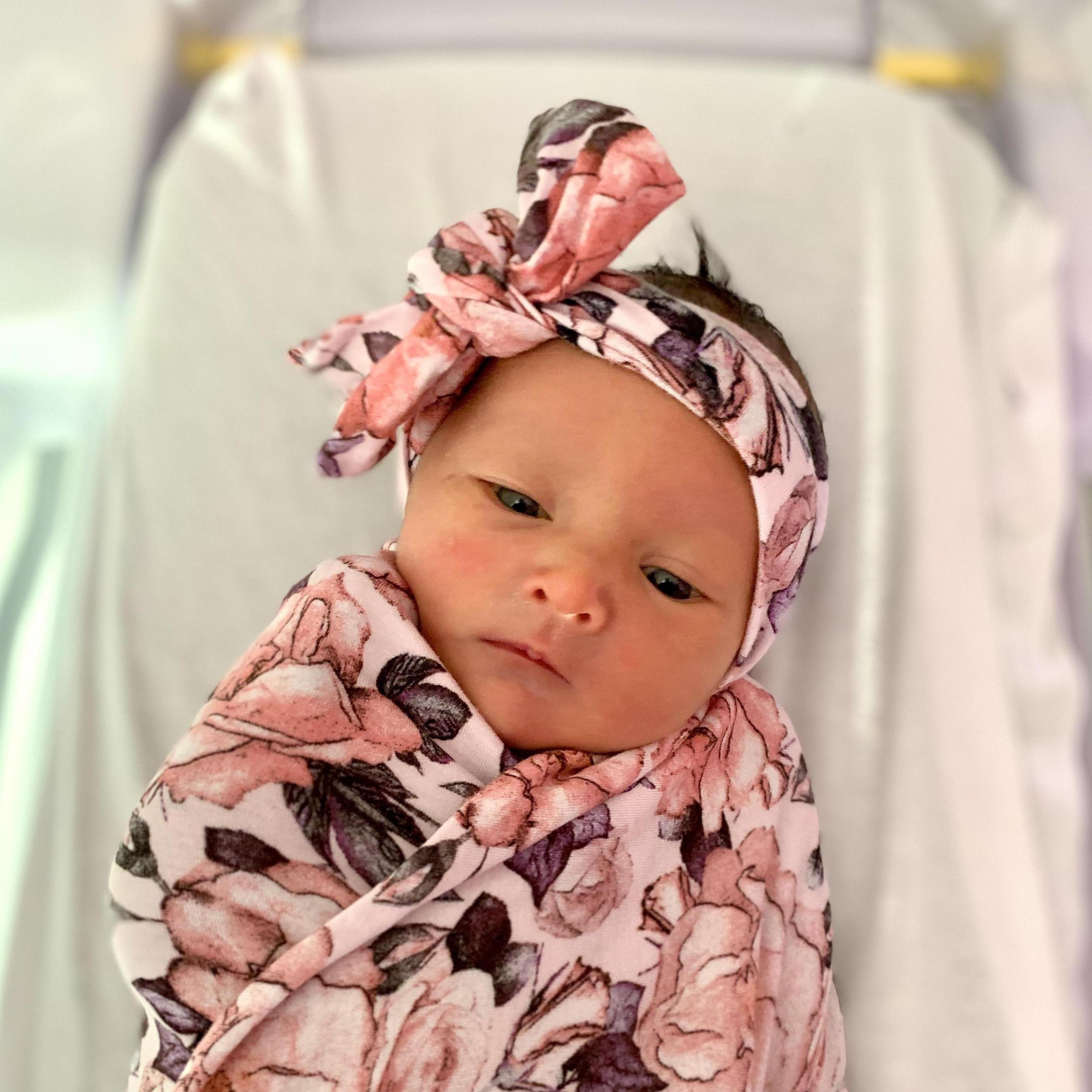 Emilia Bae Justice, born April 23rd, 2020 at Abbott Northwestern in Minneapolis.