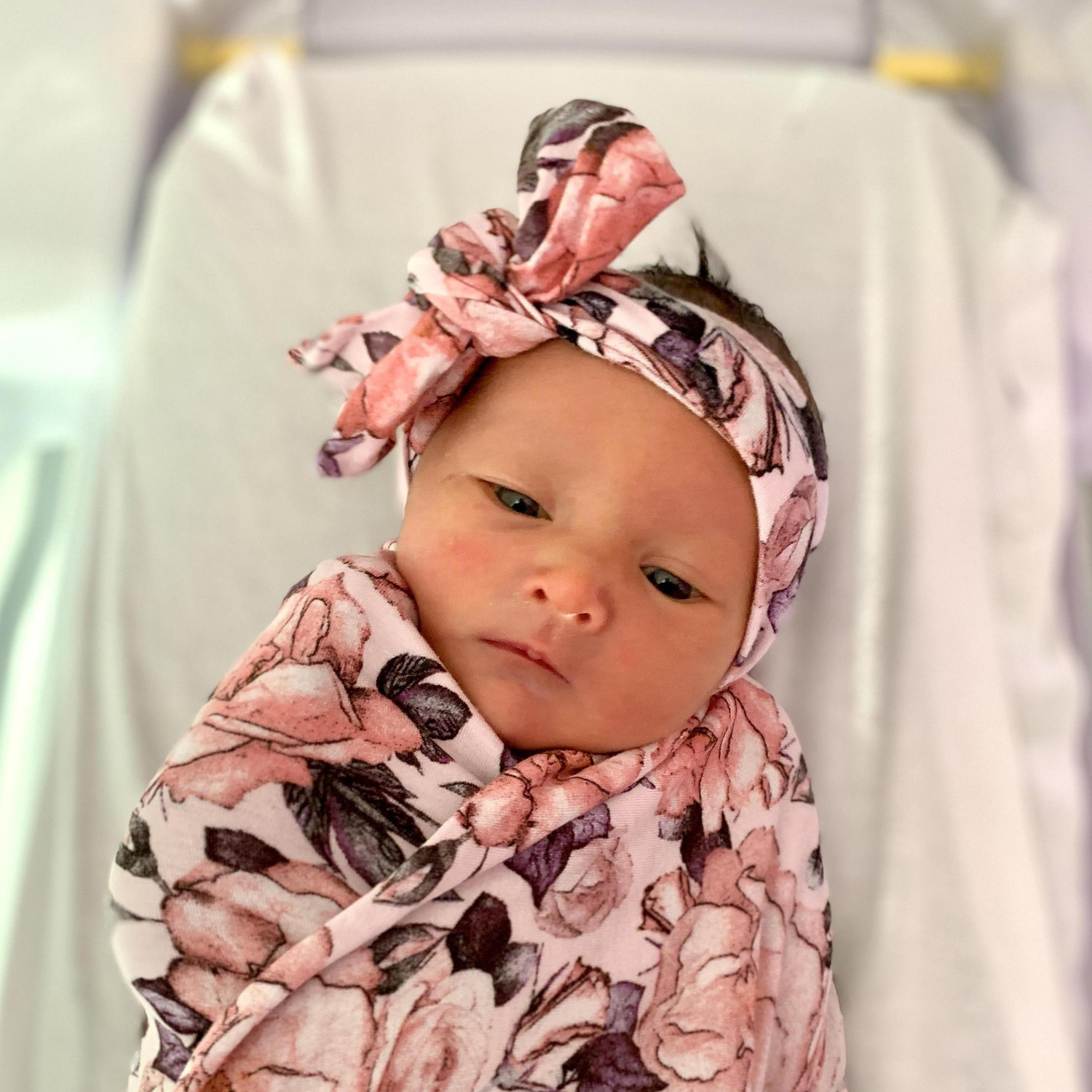 Emilia Bae Justice, born April 23rd, 2020 at Abbott Northwestern in Minneapolis.