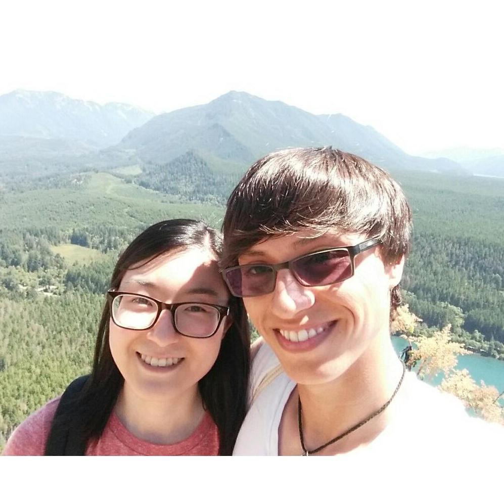 Same day, at the top of Rattlesnake Trail where Susan said no to Josh LOL
