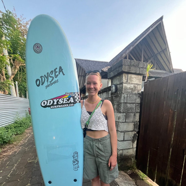 Erin Lynn's Surfboard