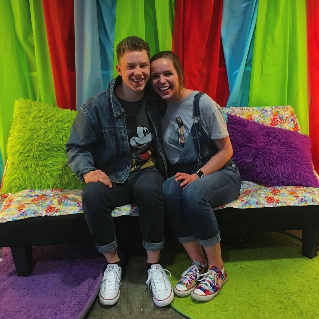 One of our earlier youth group events attended as a couple! Retro Game Night 2019.