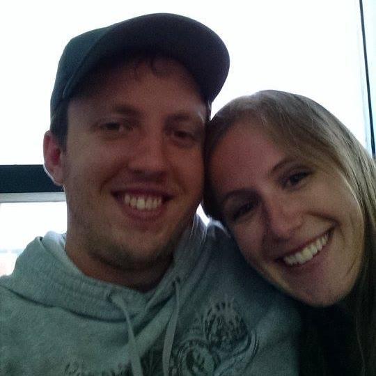 Right before boarding the plane to Utah for our "Trans-Zion" thru-hike in Zion National Park. May 2015.