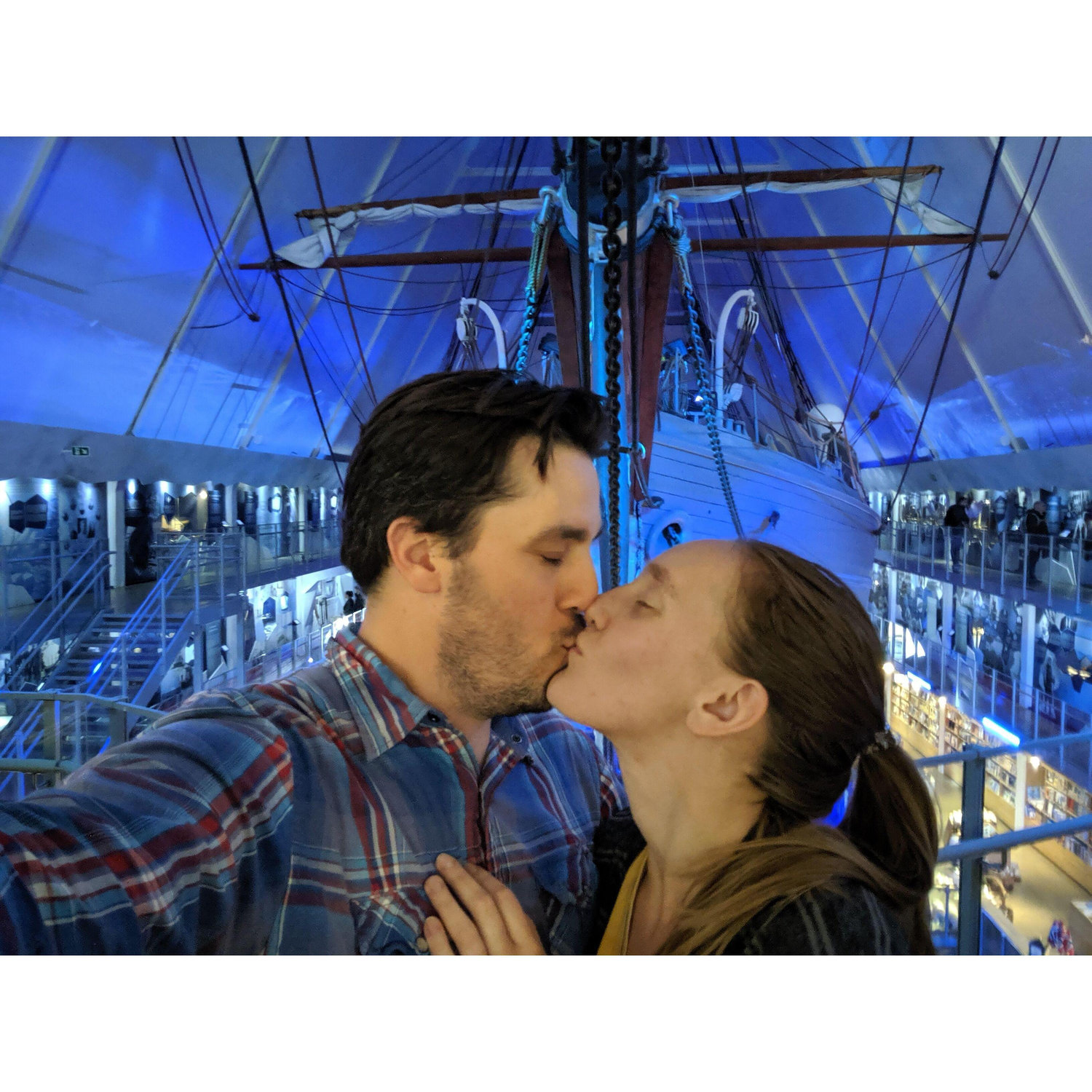 Norway Fram Museum May 27th
Right after I said yes!!