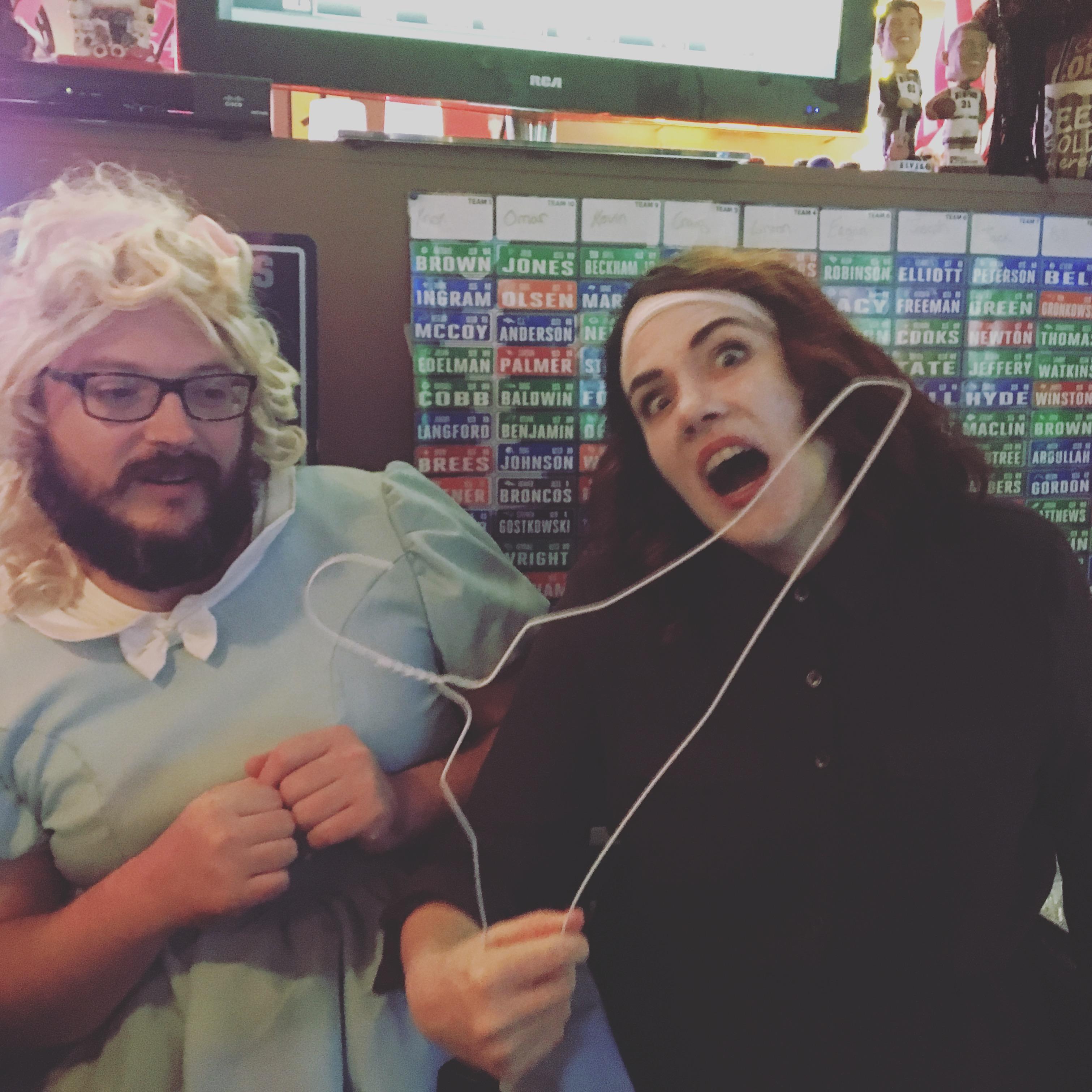 no more wire hangers! we won a lot of costume contests this halloween