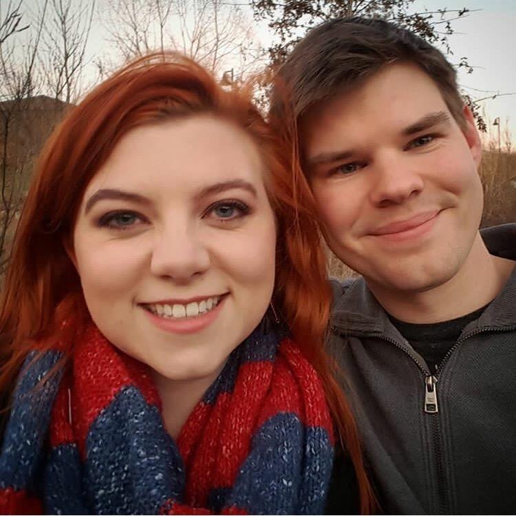 Several of our first few dates were walks. Here's a snap from a walk early in our relationship 12/30/16