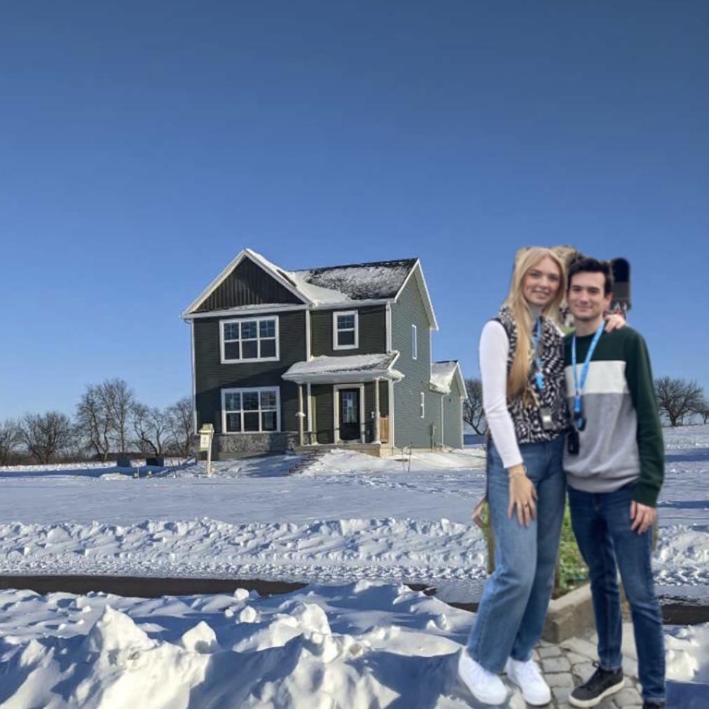 February 2024 - We bought and moved into our first house! We have yet to take any pictures of us with the house.