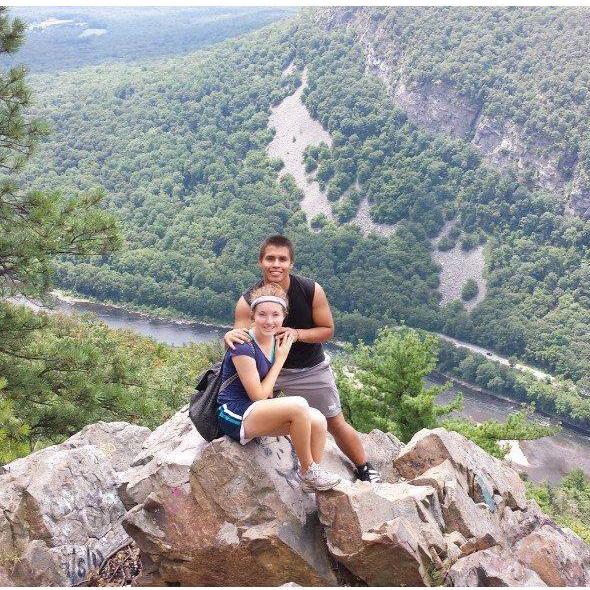 This was our first hike together! It was also the first time I met his family! It was like Bella meeting Jacob from Twilight, but in this story, we stayed together!