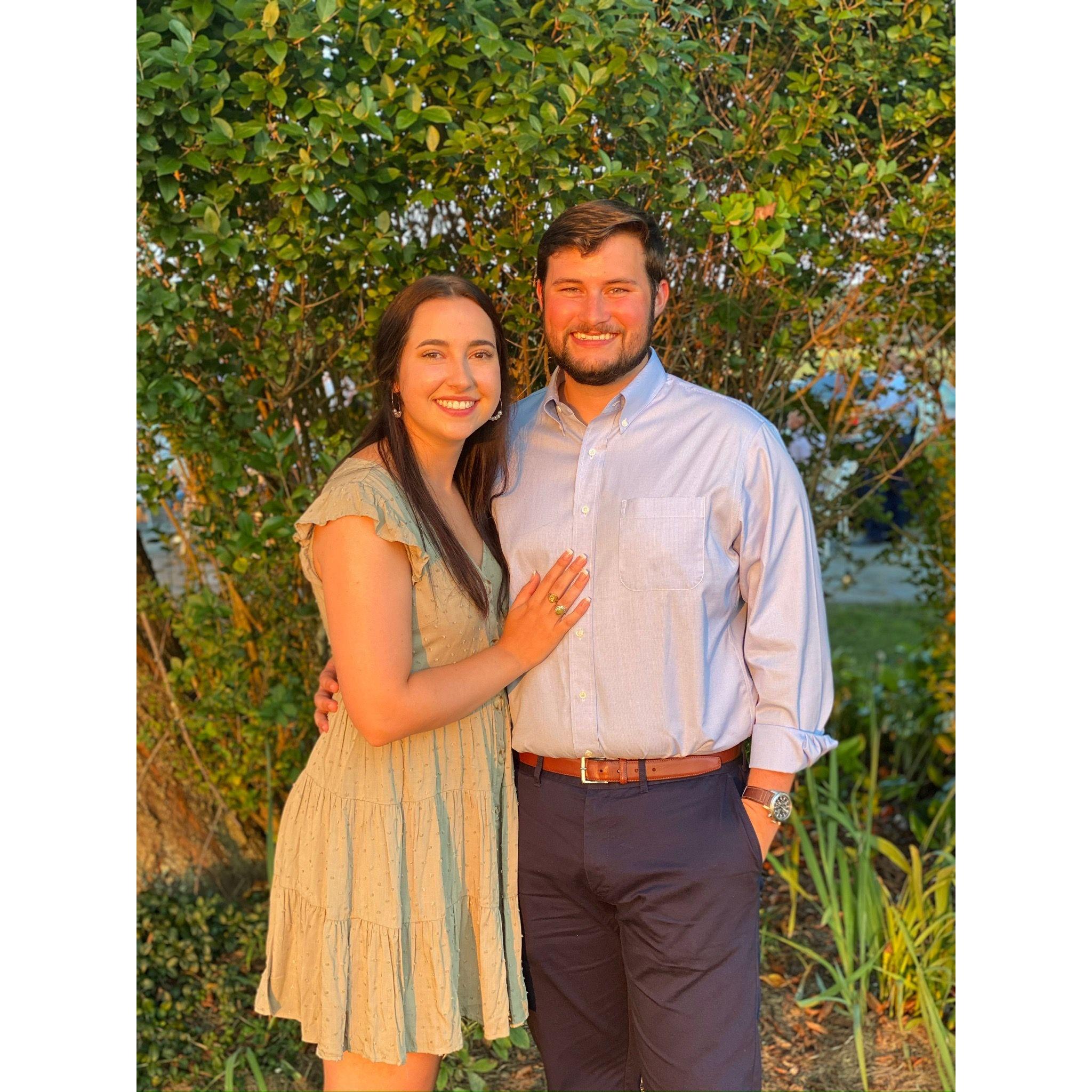Rehearsal dinner for Mandy and Daniel's wedding