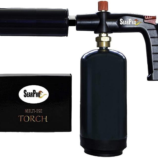 Cooking Torch Culinary Torch Sous Vide Torch For Creme Brulee Charcoal Starter Blow Torch (Propane Tank Not Included)