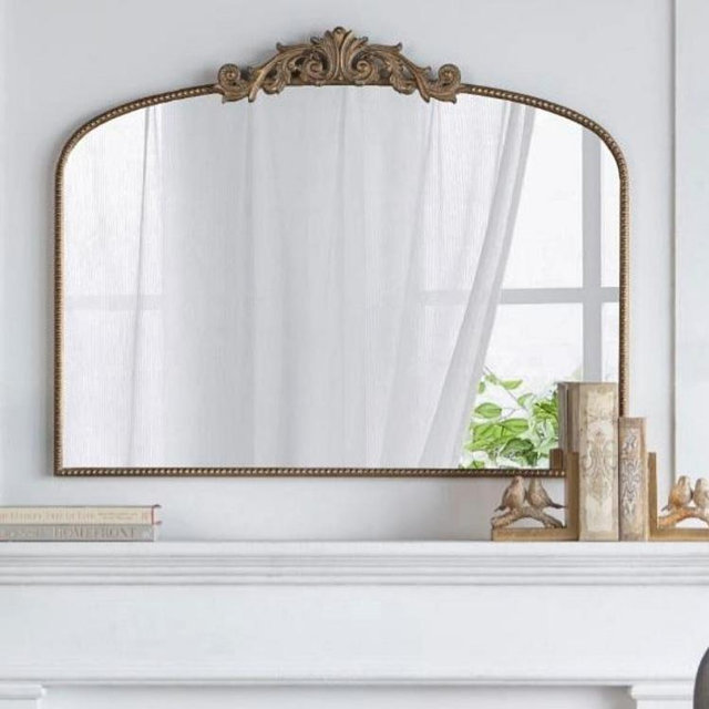 Fleur Mantel Arch Mirror