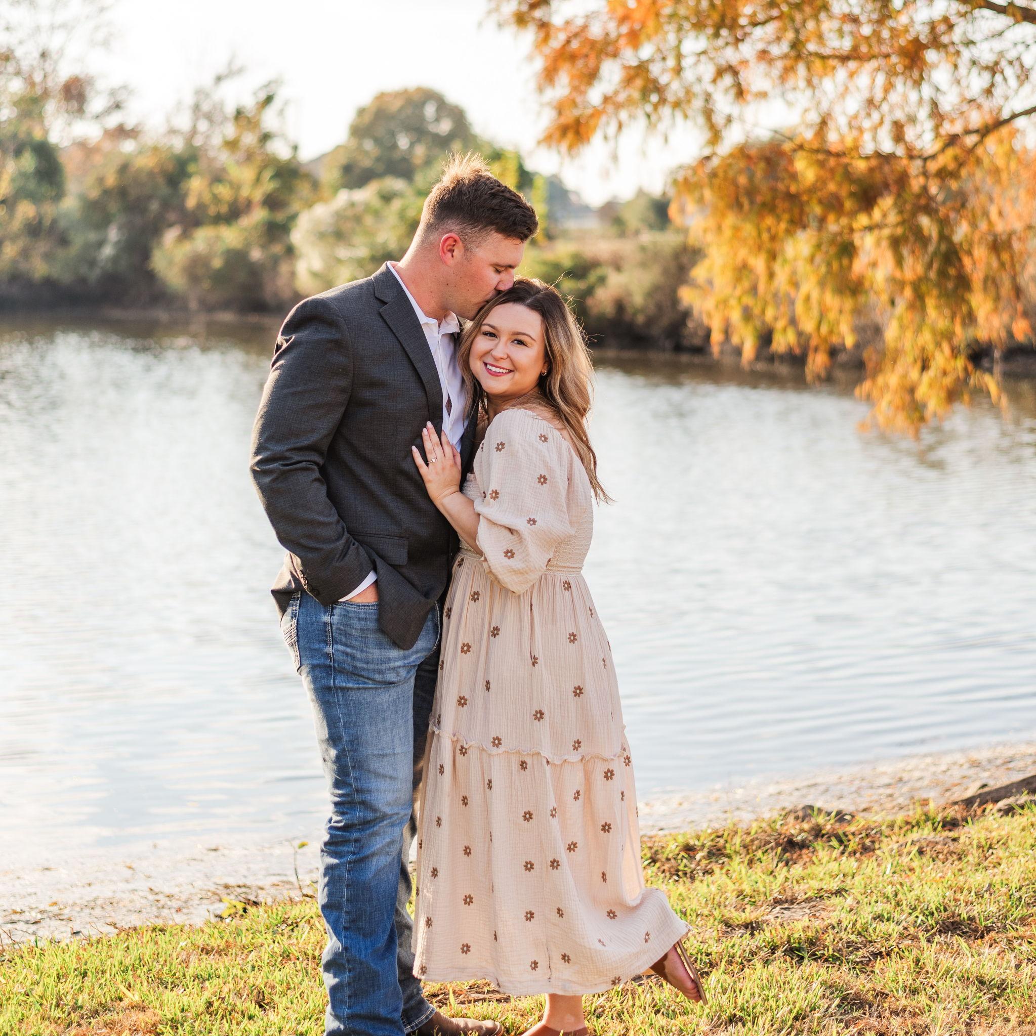 Engagement Photos by Emily Saunders in New Bern where Dustin proposed!