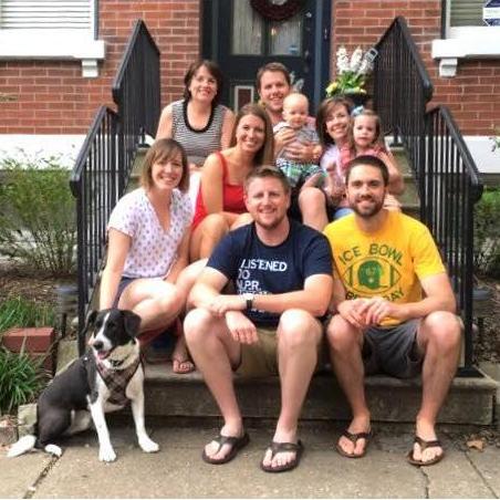 The Sullivan family on vacation in St. Louis in 2017