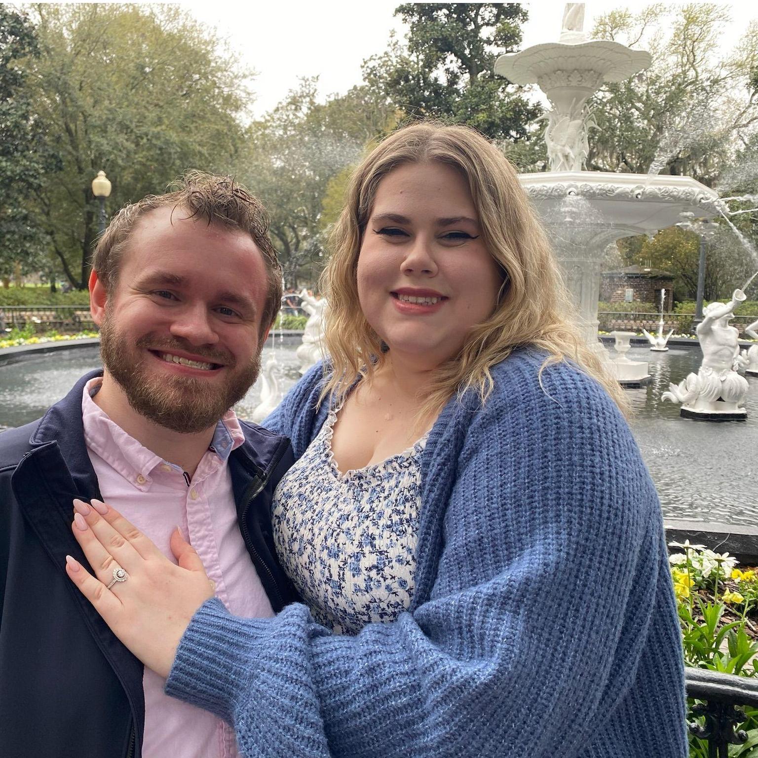 Happiest day of my life where I said yes to marrying my best friend! - Liz