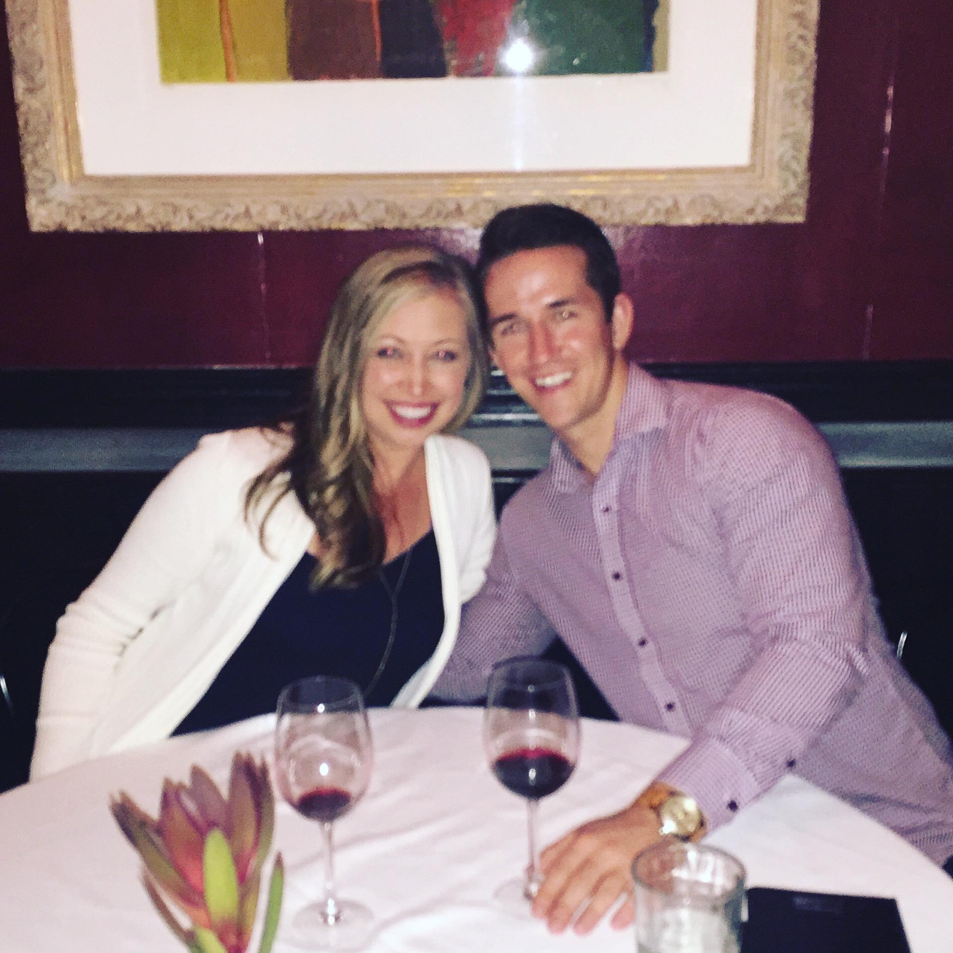 Dinner at Lindey's for Kelly's birthday.