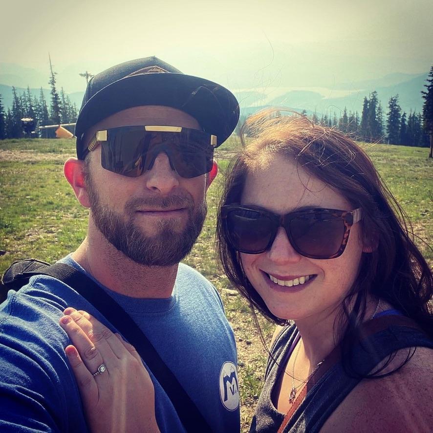 Our special place - the top of Keystone where we got engaged