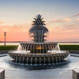 Pineapple Fountain at Waterfront Park