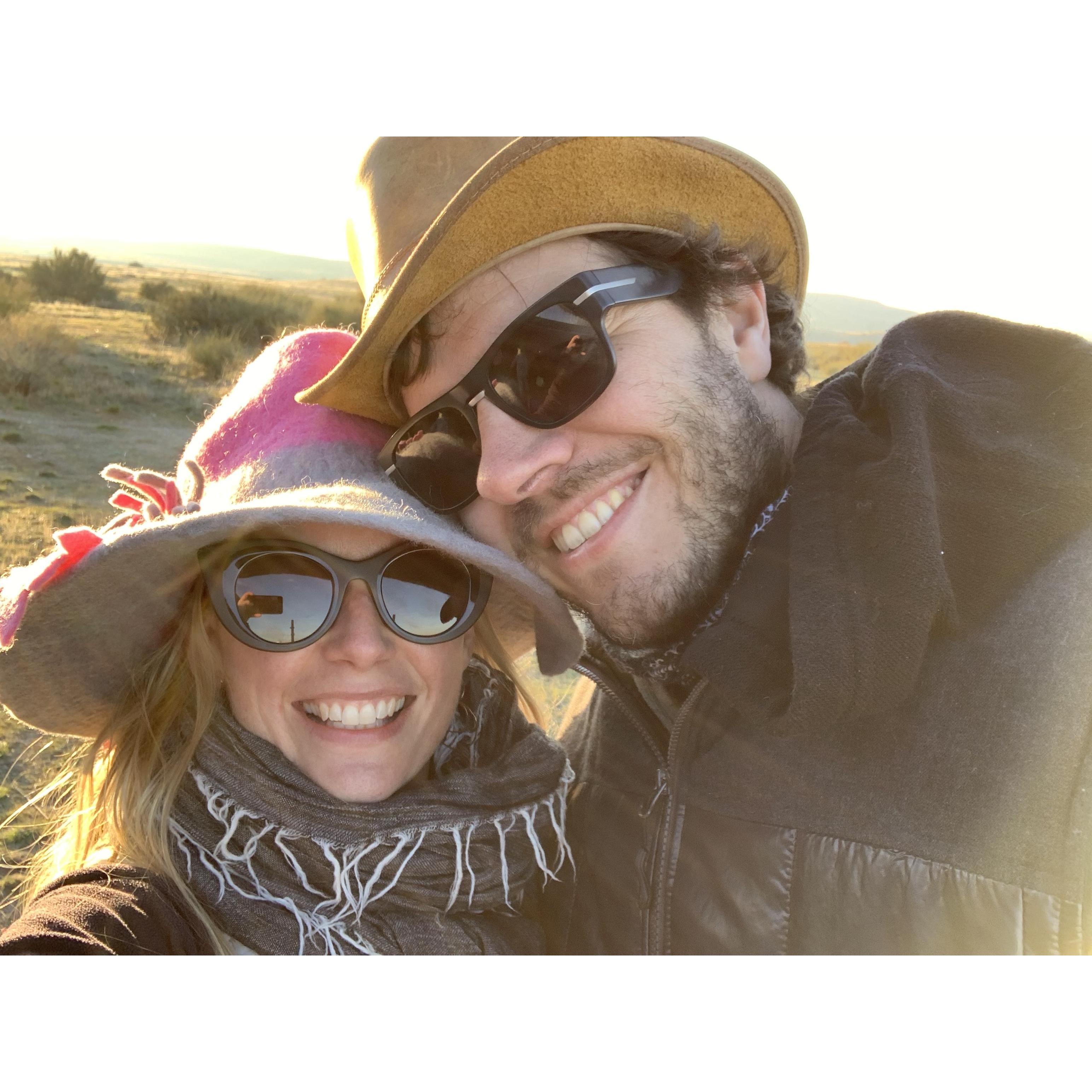 Carrizo Plains in Jan- dancing with the wind and howling at the moon.  2018