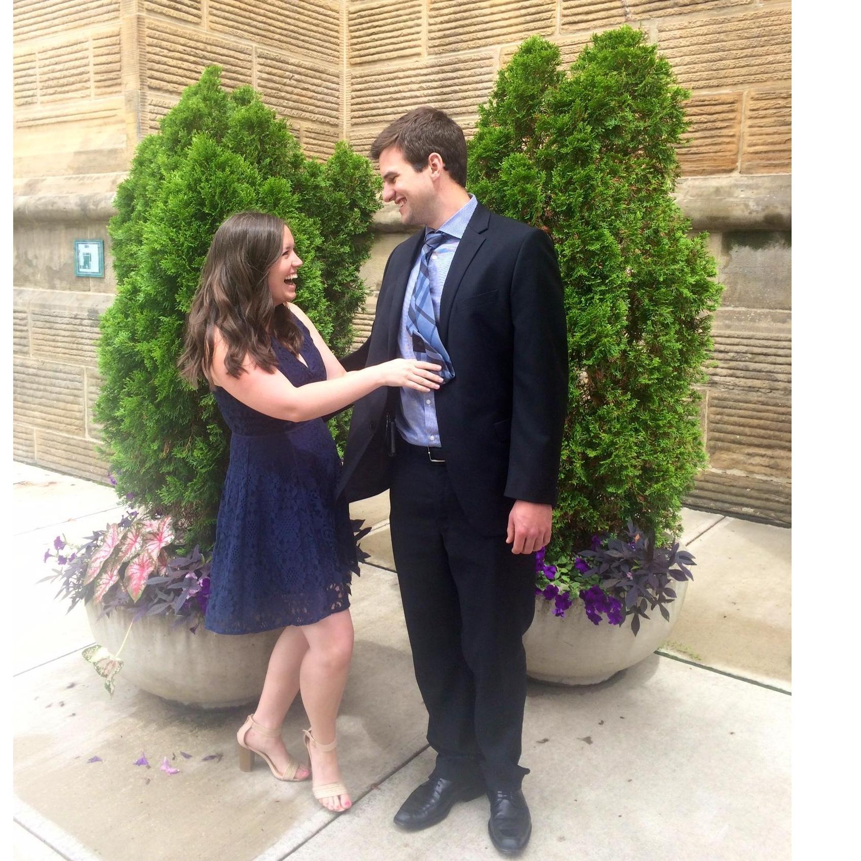 having a blast at Lauren and Andrew's wedding 06/2015<3